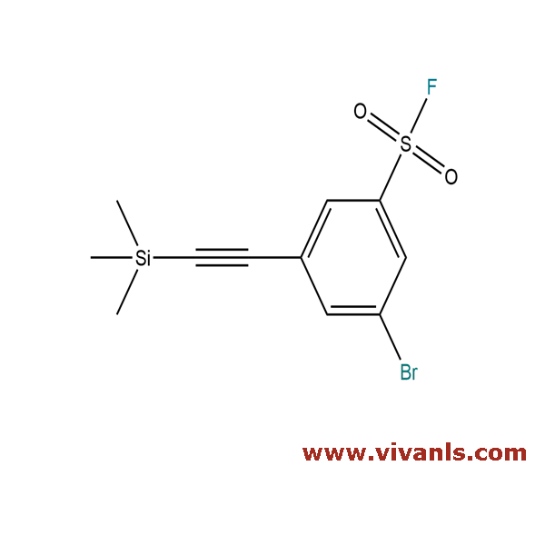 Building Blocks-3-Bromo-5-((trimethylsilyl)ethynyl)benzenesulfonyl fluoride-1655459544.png